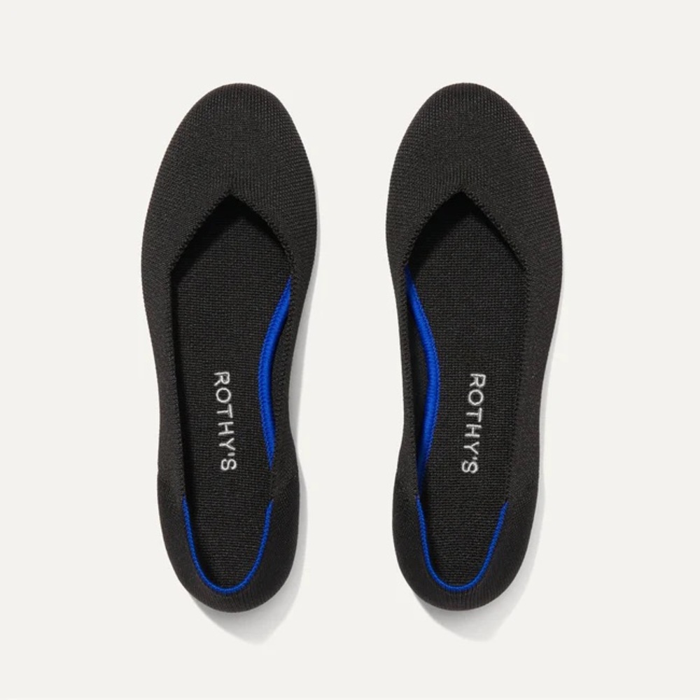 Rothy’s Flat Black Round Toe
